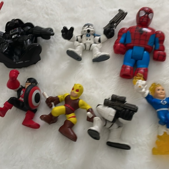 Playskool Marvel Superhero Lot Spider-Man Star Wars - Picture 3 of 4